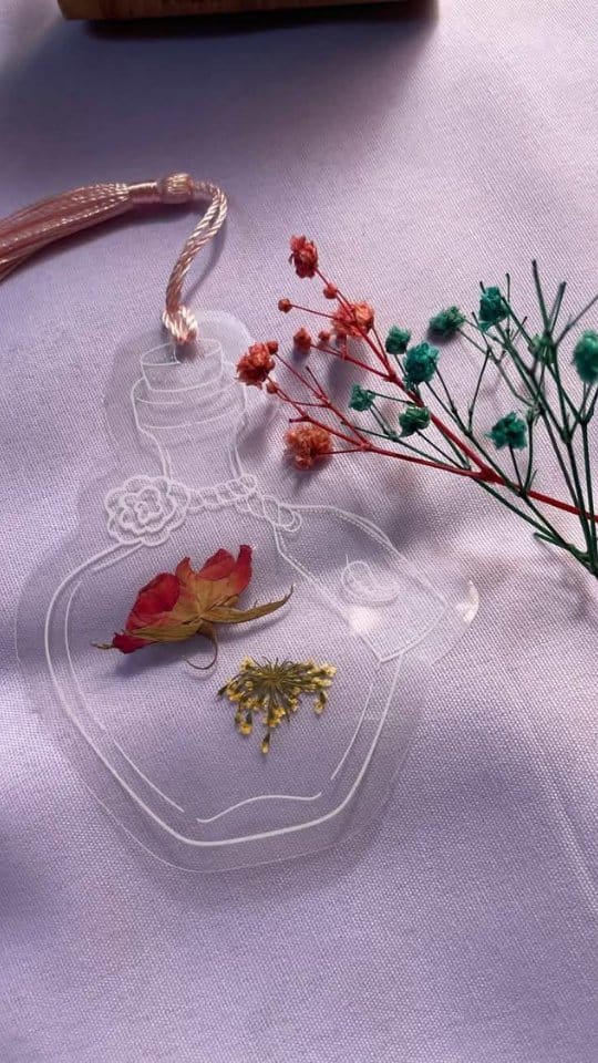 Handcrafted Keepsake Bookmark - Image 1